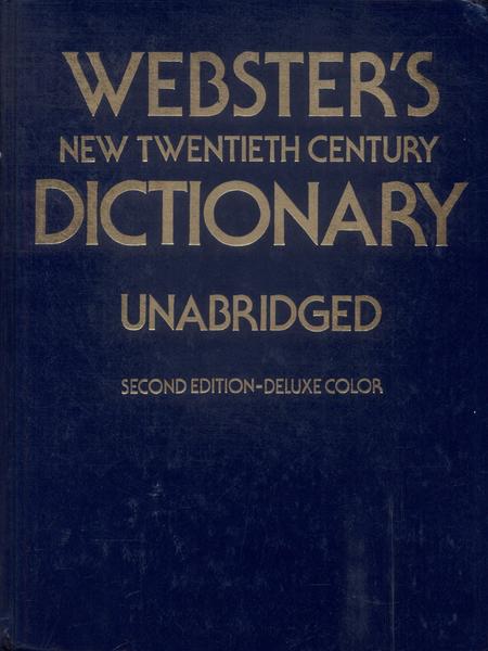 Webster's New Twentieth Century Dictionary (1983)
