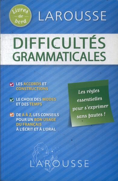 Difficultés Grammaticales (2014)