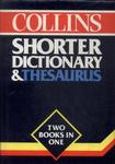Collins Shorter Dictionary And Thesaurus (1995)