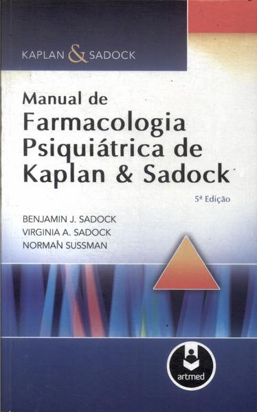 Manual De Farmacologia Psiquiátrica De Kaplan E Sadock (2013)