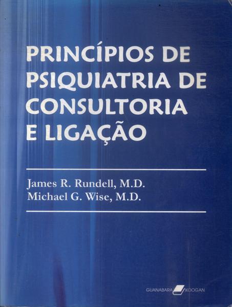 Princípios De Psiquiatria De Consultoria E Ligação