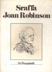 Os Pensadores: Sraffa - Joan Robinson