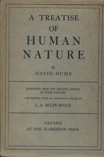 A Treatise Of Human Nature