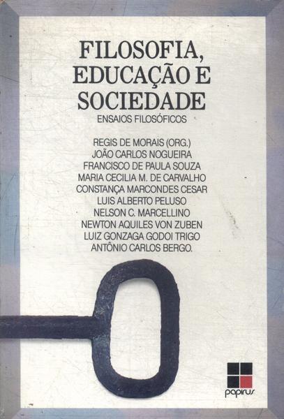 Filosofia, Educação E Sociedade