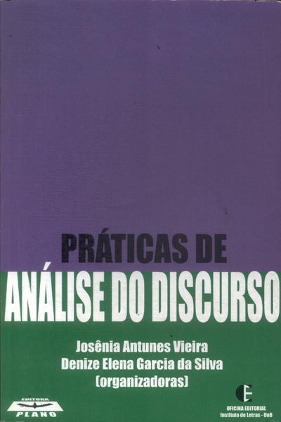 Práticas De Análise Do Discurso