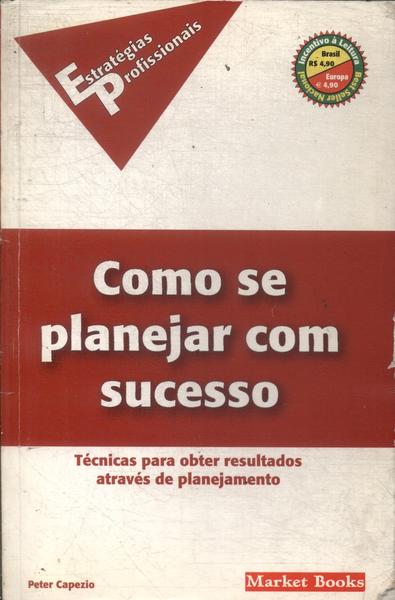 Como Se Planejar Com Sucesso