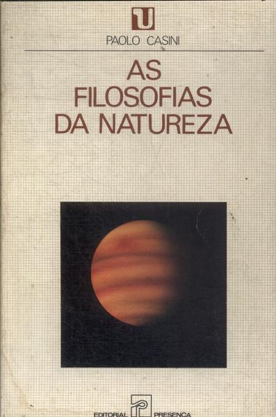 As Filosofias Da Natureza