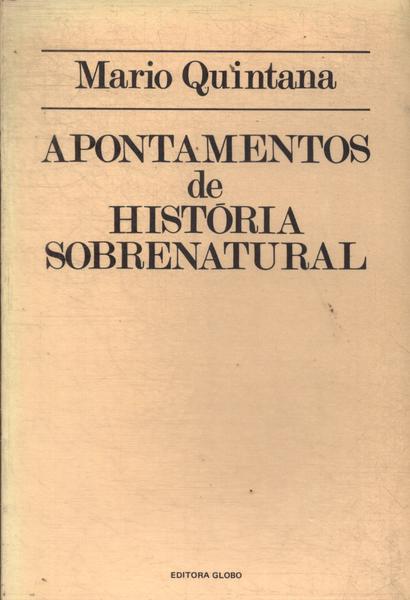 Apontamentos De História Sobrenatural