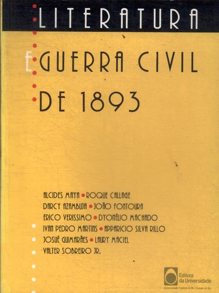 Literatura E Guerra Civil De 1893
