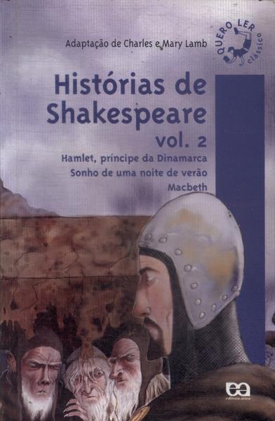 Histórias De Shakespeare Vol 2 (adaptado)