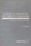 Curso Elementar De Direito Romano (1997)