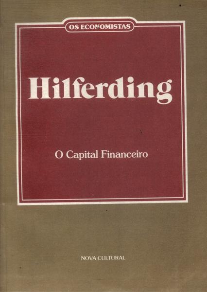 Os Economistas: Rudolf Hilferding