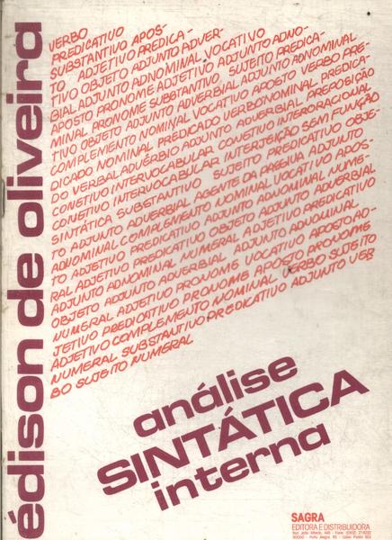 Análise Sintática Interna (1986)