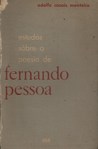 Estudos Sobre A Poesia De Fernando Pessoa