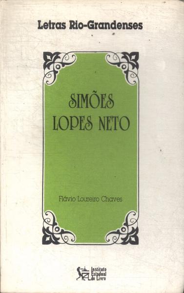 Letras Rio-grandenses: Simões Lopes Neto