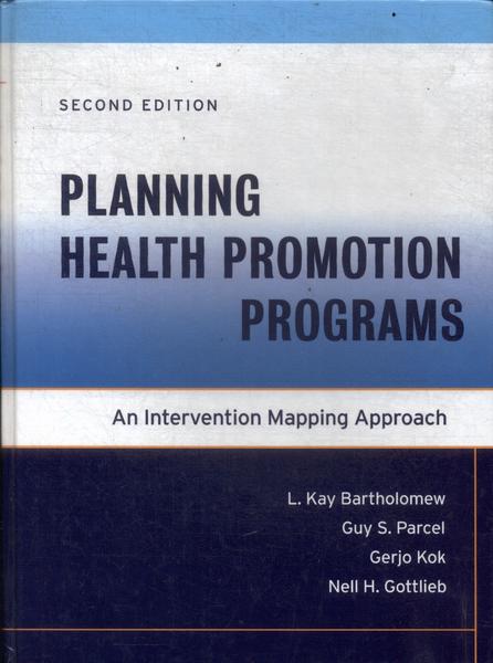 Planning Health Promotion Programs