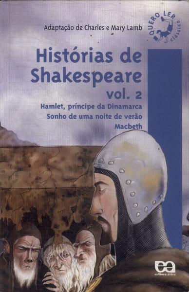 Histórias De Shakespeare Vol 2 (adaptado)