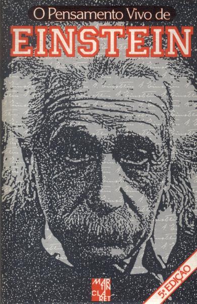 O Pensamento Vivo De Einstein (Contém Poster)