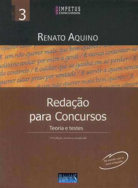 Redação Para Concursos Vol 3 (2013)