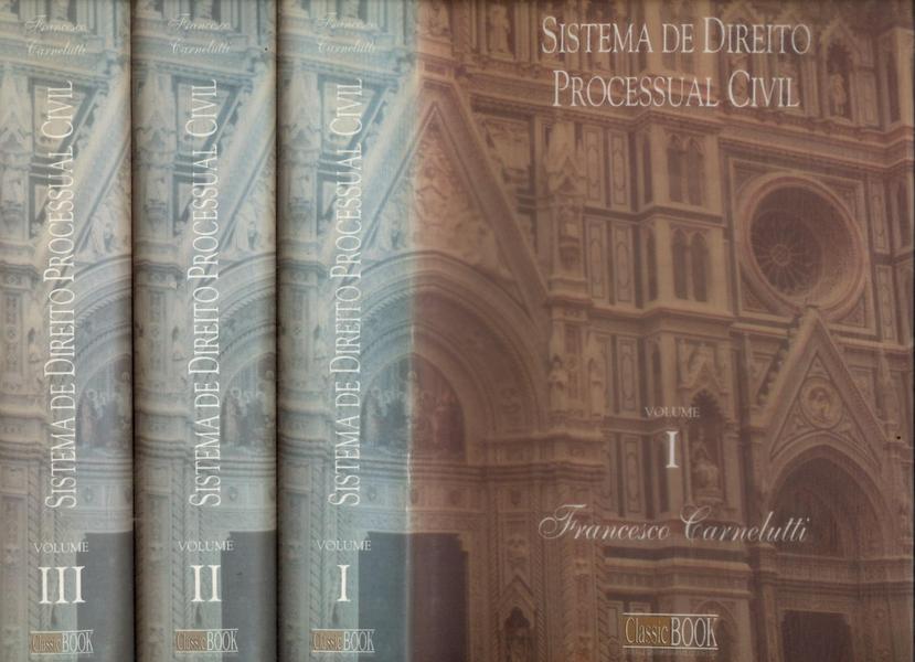 Sistema De Direito Processual Civil (4 Volumes - 2000)