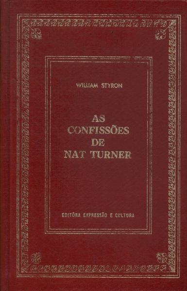 As Confissões De Nat Turner