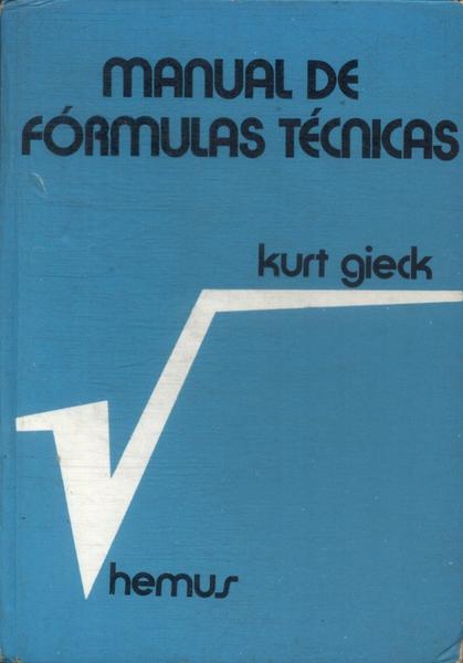 Manual De Fórmulas Técnicas (1975)