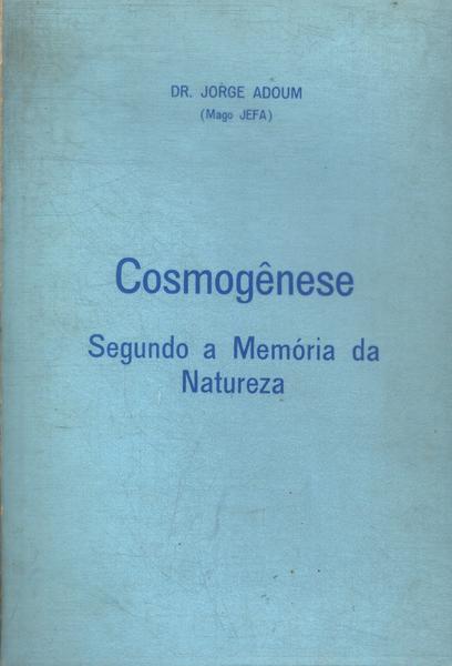 Cosmogênese Segundo A Memória Da Natureza