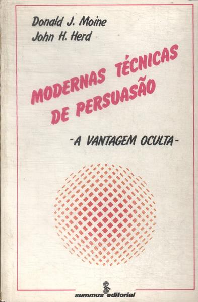 Modernas Técnicas De Persuasão