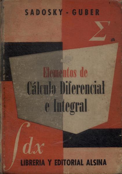 Elementos De Cálculo Diferencial E Integral (1965)