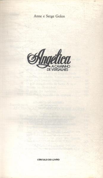 Angélica: A Caminho De Versalhes