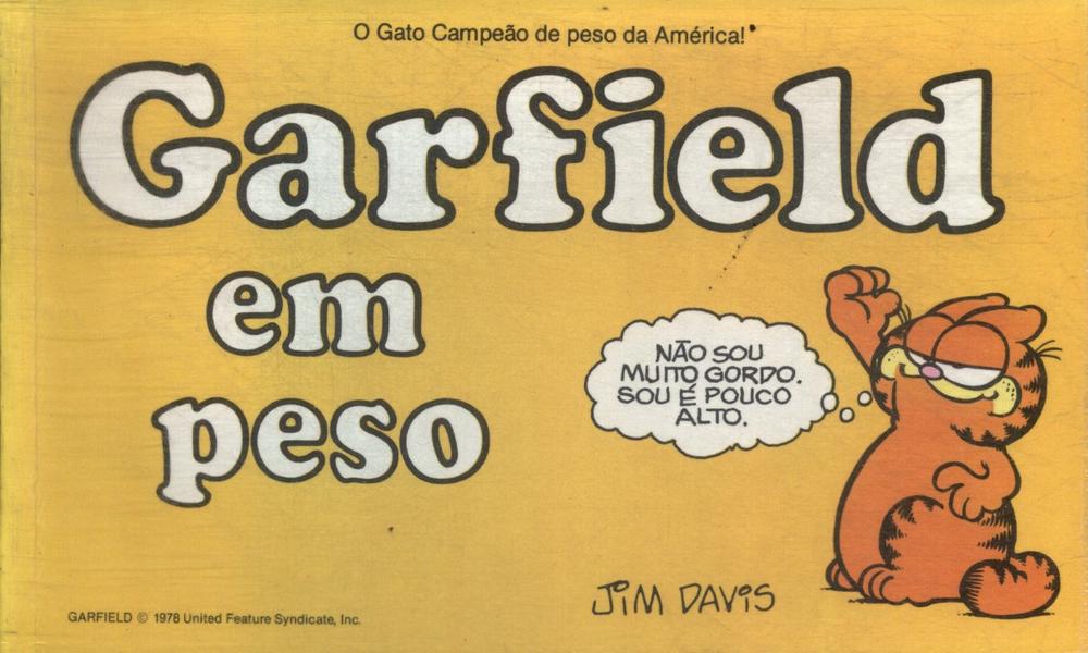 Garfield Em Peso