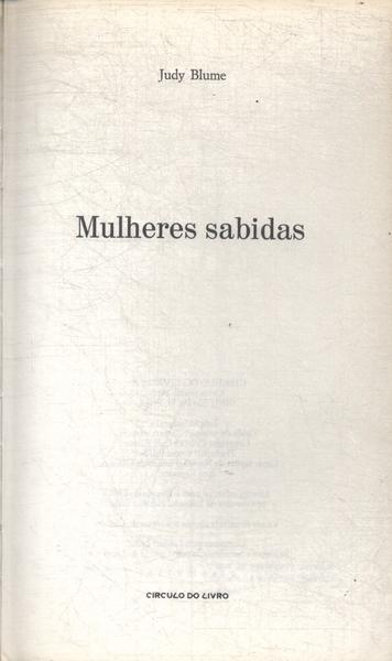 Mulheres Sabidas