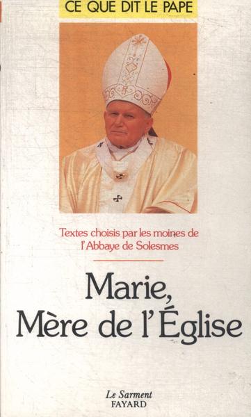 Marie, Mère De L'Église