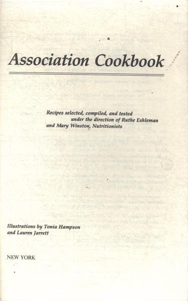 The American Heart Association Cookbook