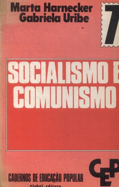 Socialismo E Comunismo