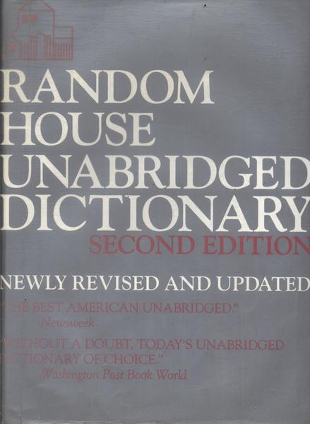 Random House Unabridged Dictionary (1987)
