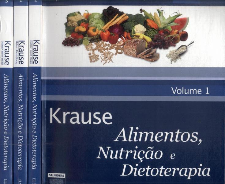 Alimentos, Nutrição E Dietoterapia (3 Volumes)