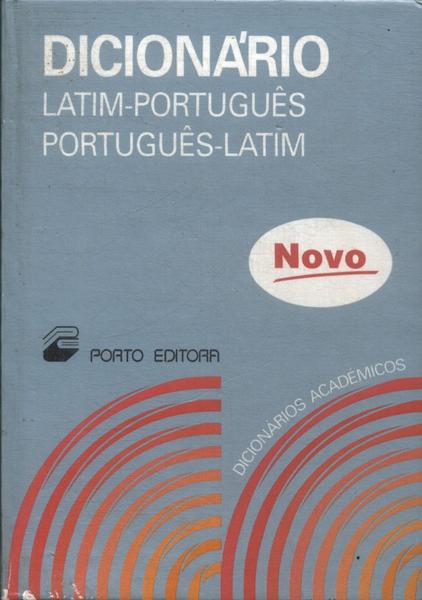 Dicionário De Latim-português Português-latim (2001)