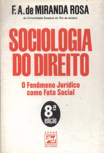 Sociologia Do Direito (1984)