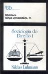 Sociologia Do Direito Vol 1 (1983)