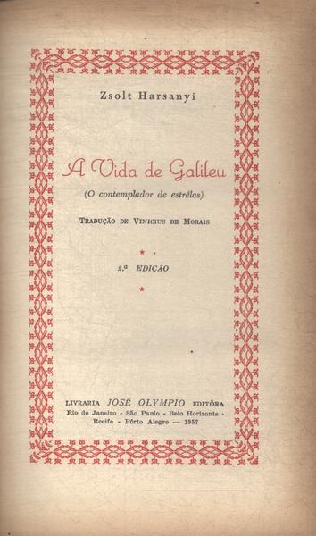 A Vida De Galileu