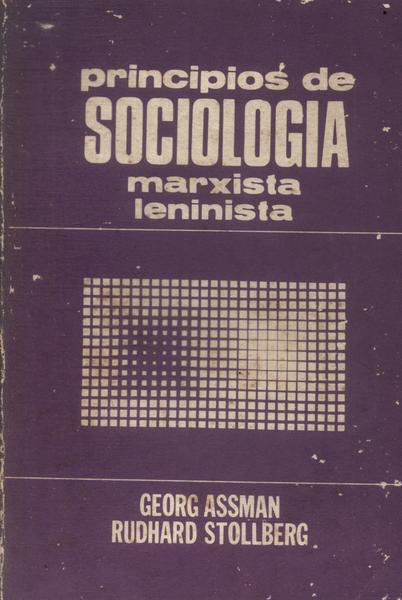 Principios De Sociologia Marxista-leninista