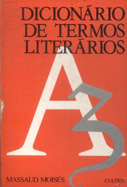 Dicionário De Termos Literários