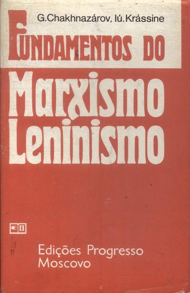 Fundamentos Do Marxismo Leninismo