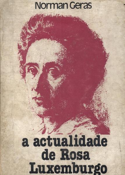 A Actualidade De Rosa Luxemburgo