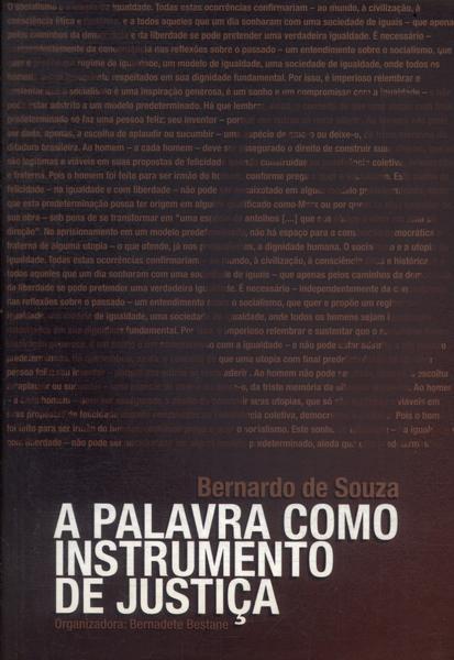 A Palavra Como Instrumento Da Justiça