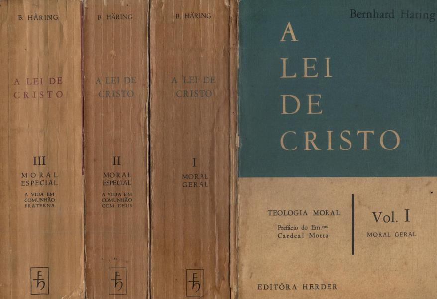 A Lei De Cristo (3 Volumes)