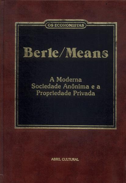 Os Economistas: Berle - Means