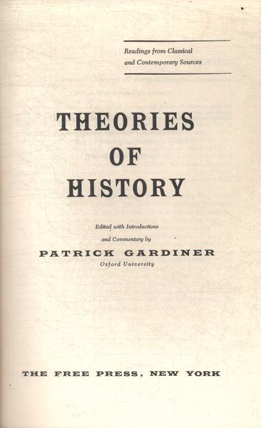 Theories Of History