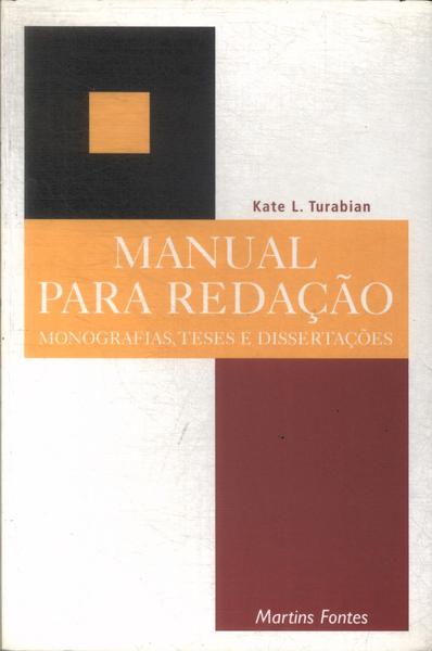 Manual Para Redação (2000)